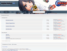 Tablet Screenshot of forum.imangascans.org